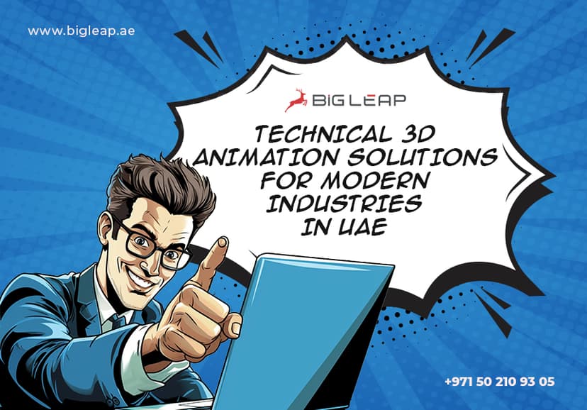 Technical 3D Animation Solutions for Modern Industries in UAE