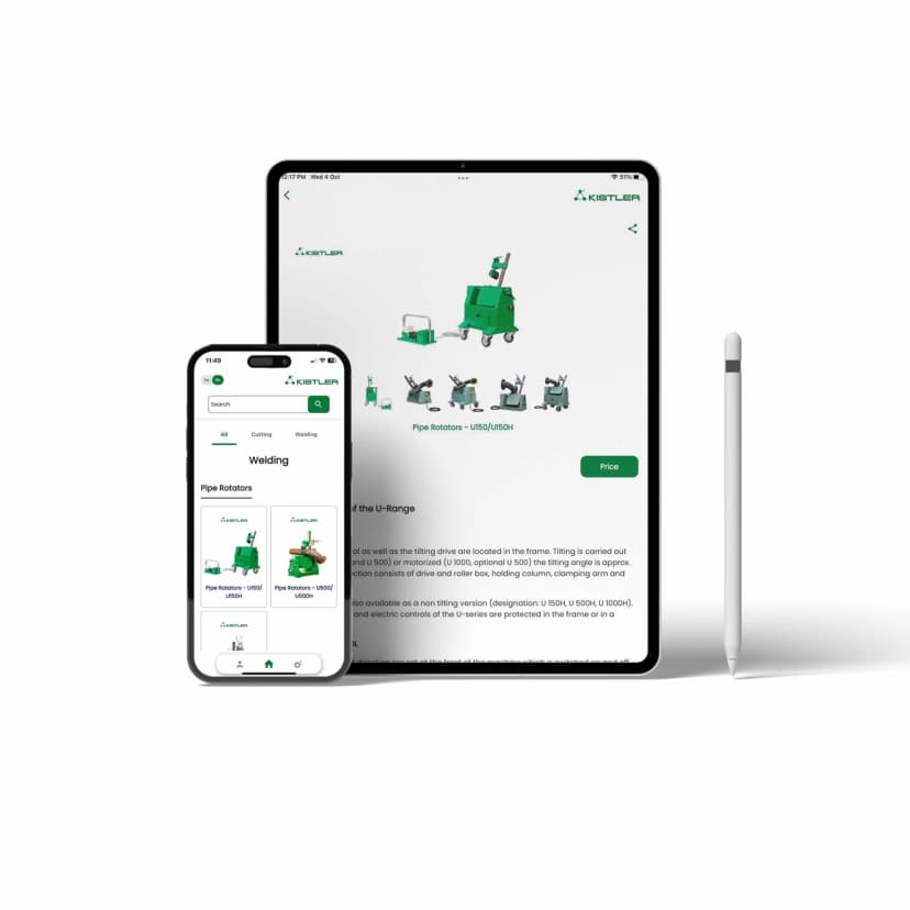Portfolio Projects Kistler App 